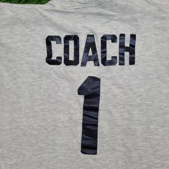 Vintage 90s Champion Coach Shirt Womens 2XL 24x26 Crop USA - Picture 11 of 14